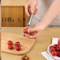 Jujube nuclear artifact red jujube Hawthorn seed removal tool manual olive special quick set automatic production