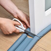 Lower door gap barrier waterproof door gap filling barrier air conditioning room bottom sealing strip air leakage plug strip