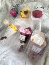 Teacher's Day Small Bouquet Single Kindergarten Sends Teacher Single Imitation Flower Soap Flower Activity Small Gift