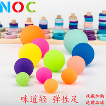 Bounce Ball childrens toy bouncing ball solid jump ball twisting machine pinball plastic glowing pinball ball luminous ball