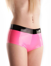 Dygard latex clothing latex shorts Womens shorts custom