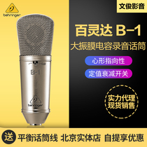 BEHRINGER Bailingda B- 1 B1 recording studio Studio heart shaped large diaphragm capacitor recording microphone