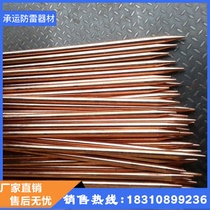 Lightning protection and grounding wire rod subway station grid plated steel-clad steel grounding Lightning Rod wiring pile