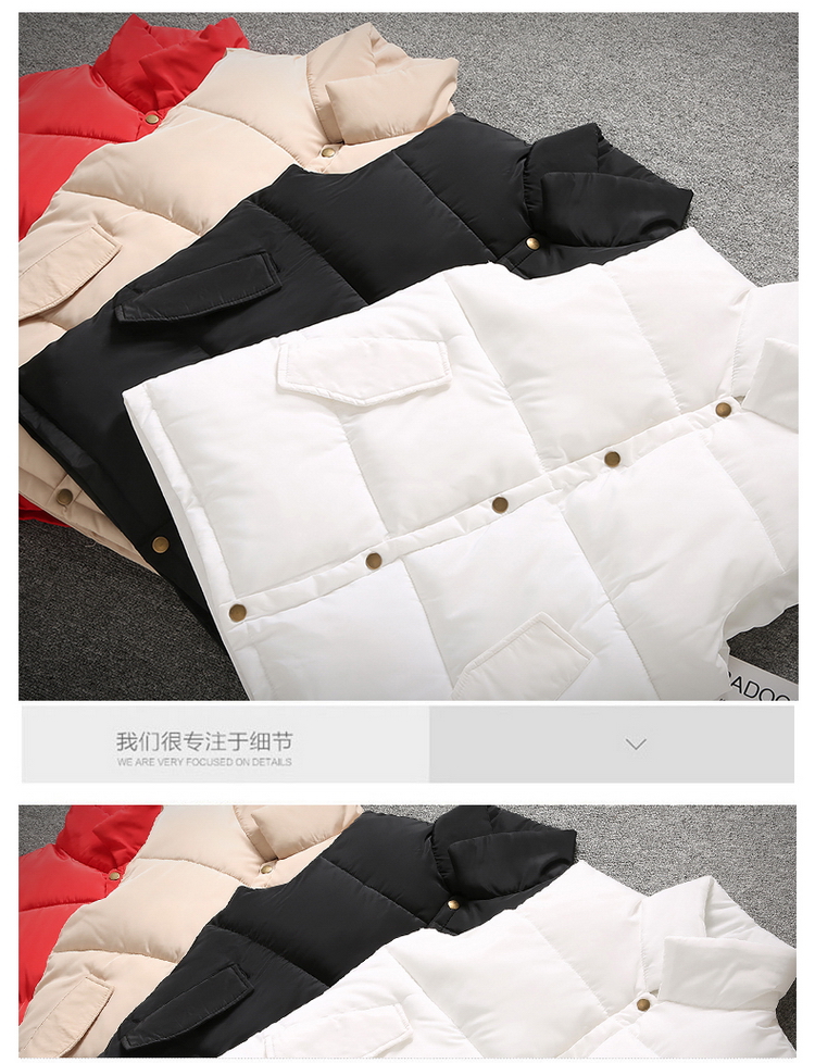 Mẫu áo vest nam cotton mùa thu đông phiên bản Hàn Quốc của xu hướng áo vest trẻ trung cotton ngắn đoạn vest vest cỡ lớn áo thun nike