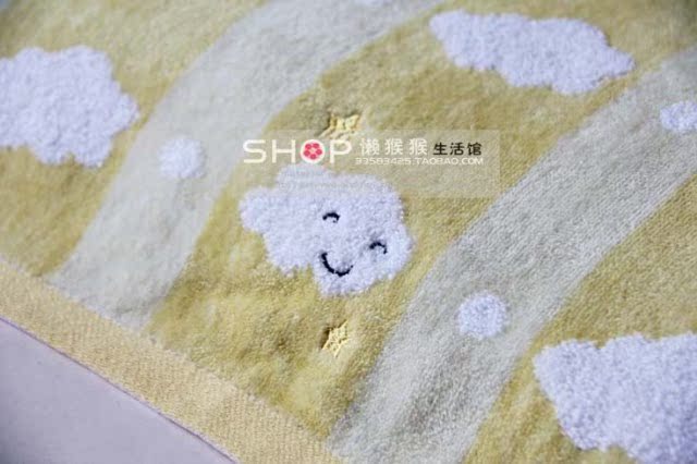 Đầy đủ của chính hãng vàng số 68 vận chuyển vàng số không xoắn khăn bông thêu khăn r đặc biệt g2359wh siêu mềm - Khăn gối vỏ gối nằm