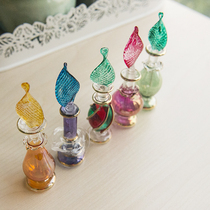 Egyptian folk crafts hand-blown fragrance bottle E Egyptian characteristics (small 8-10cm high