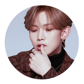 Значок Ateez Park Xing и Jin Hongzhong Jiang Lu Shang Cui Zhonghao, можно настроить