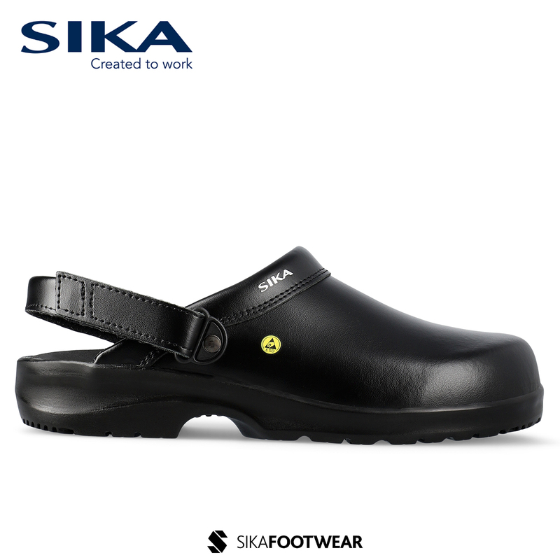 Sika Denmark Imported High-End Work Shoes, Non-Slip, Wear-Resistant, Esd Anti-Static Chef Shoes, Breathable Work Shoes for Men