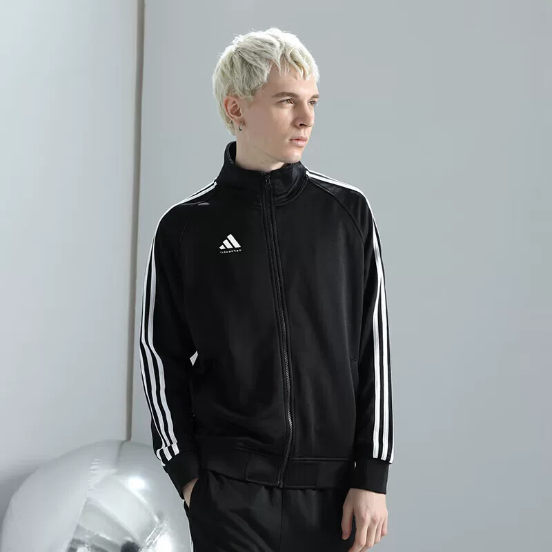 Adidas, осенняя спортивный костюм, куртка, штаны, комплект, свободный прямой силуэт