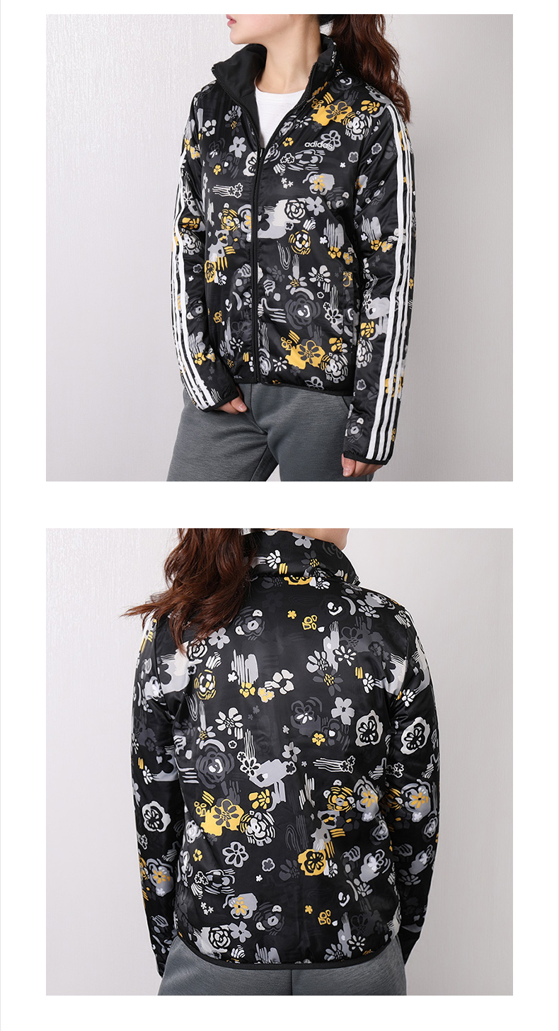 Áo khoác thể thao mùa xuân mới 2019 của Adidas dành cho nữ với áo khoác cotton hai mặt ấm áp DZ7594 - Quần áo độn bông thể thao áo lông vũ nam