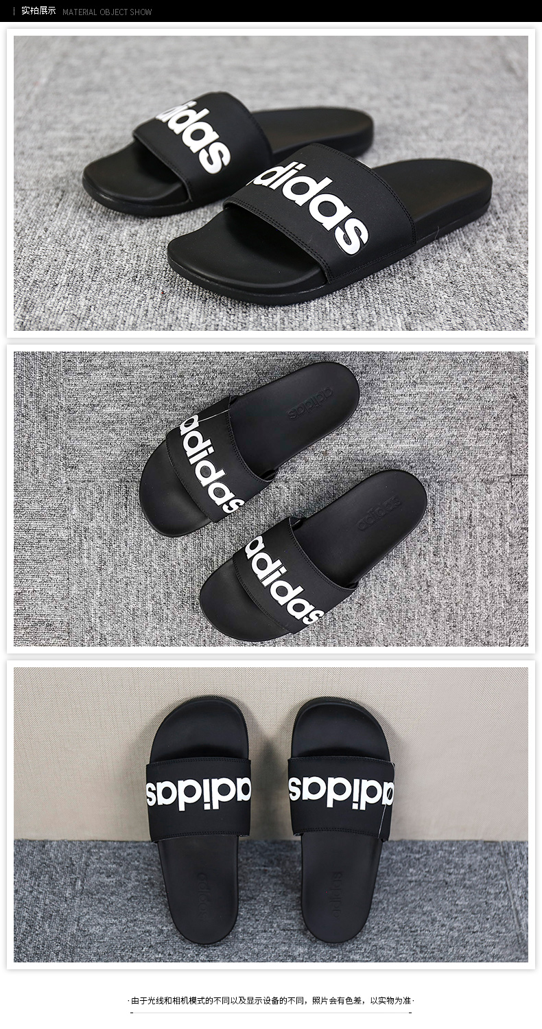 Giày thể thao Adidas adidas nam 2018 mùa hè thể thao và giải trí giày đi biển thoáng khí dép và dép B42207 - Dép thể thao dép nam gucci