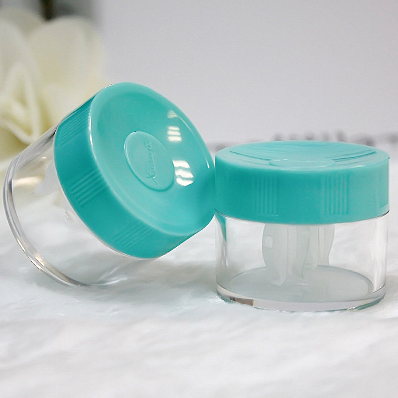 RGP rigid contact lenses OK lens orthokeratology removal protein mirror box Menikon AB liquid special immersion mirror box