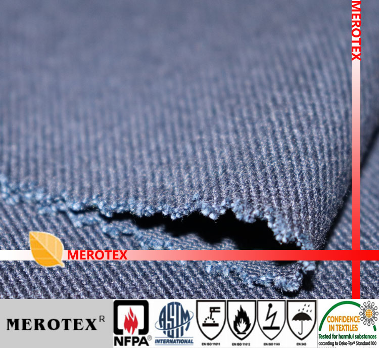 Popular navy blue moxibustion flame retardant cloth comfortable and soft moxibustion fire therapy fireproof cloth thickened wear-resistant and high-temperature resistant