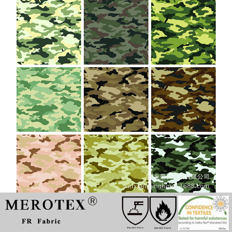 Hot-selling high-quality camouflage cloth Soft texture Price concessions Map camouflage cloth Welcome to order