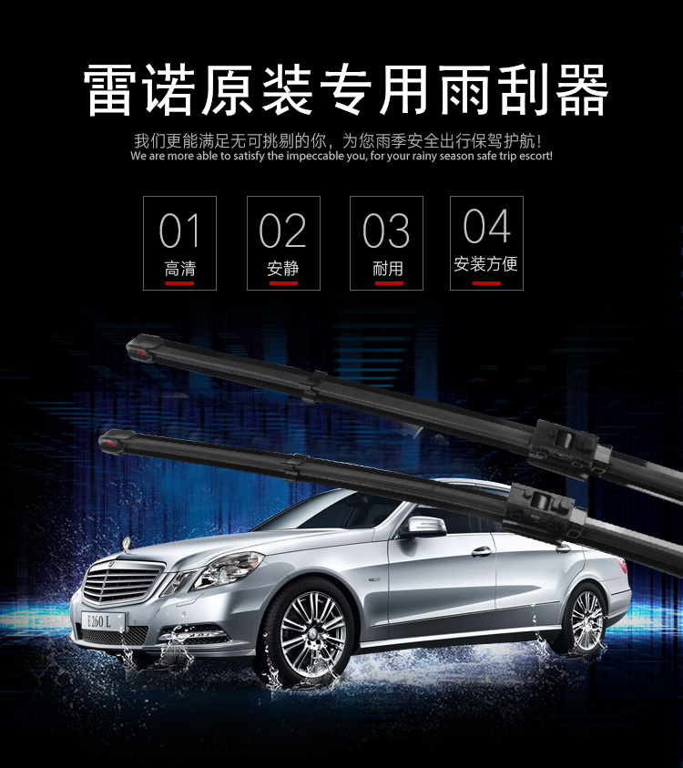 Renault nhập khẩu Koleo ban đầu gạt nước Kreika Kabin Megane gió lang phong cảnh ban đầu sau khi bộ phim gạt nước can gat nuoc xe oto