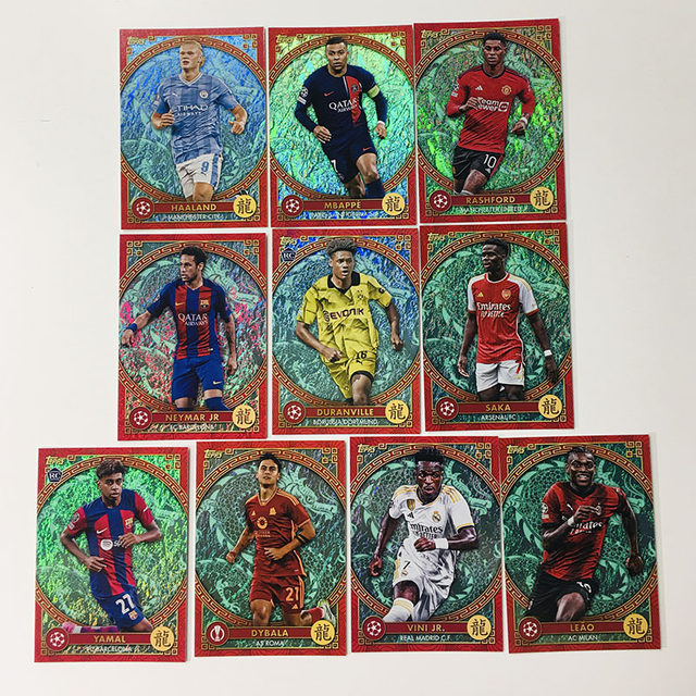 Star Card Year of the Dragon Jasper 2023-24 Topps Neymar Mbappe Yamal Haaland