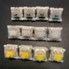Gaote silent yellow axis white axis gray axis mechanical keyboard MX axis body Office dormitory quiet no sound outemu