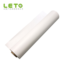 high precision 350G matt white bottom spray painted cloth not reflective outlet quality light box cloth outdoor light box advertising cloth