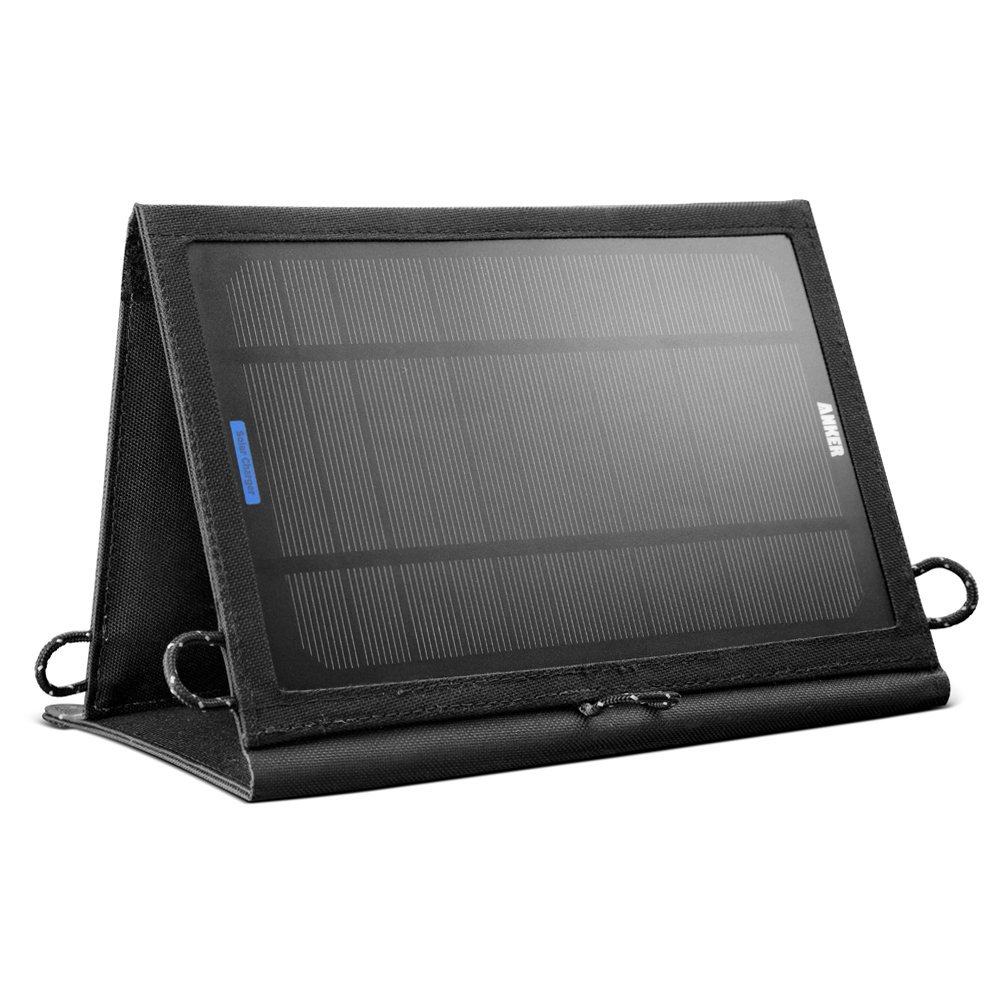 Зарядное устройство 美国安科anker高效转换15w/21w大功率便携式电源野营太阳能充电器