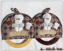 New on the shelf foreign trade export Japan and South Korea bakery chef cloth towel hanging 12