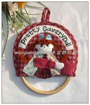 New on the shelf foreign trade export Japan and South Korea pastoral girl cloth towel hanging-towel rack NO 20