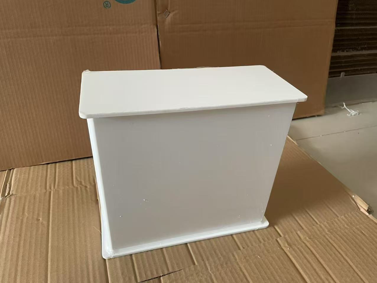 PP聚丙烯双槽层析缸薄层色谱展开缸20*20cm展缸耐酸碱腐蚀染色缸