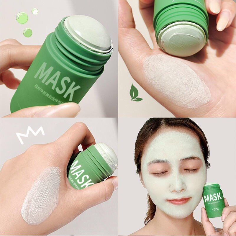 (Don't squeeze the pores all disappear and buy 1 1) to drain dirty things green tea solid mask like putsal