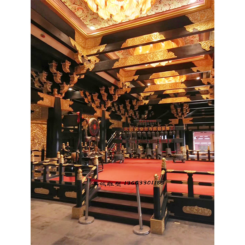 Temple Bronze Appendural Embossed Mural Figure Sculpture Imitation Sandstone Color Red Copper Prints Wall Foreskin Metal Plate Decoration