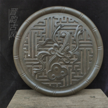 Natural bluestone material Ruyi pattern dry tea table retro nostalgic craftsmanship elegant tea room living room practical collection