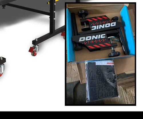 Донич Доник Стол Теннис Стол складной полосы мобильного настольного настольного тенниса Стандартная комната 72081