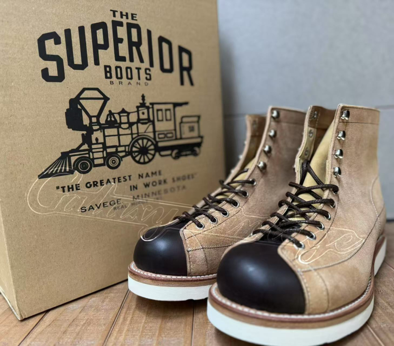 The Real Mccoy's Short-Face Work Boots Joe-Mccoy Monkey Boots Ma24009