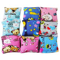 Small sandbags cartoon canvas fabric children throw sandbags students throw sandbags 150 grams Square full 10