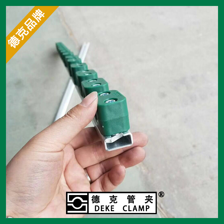 Light rail pipe clamp Line pipe fixed card pipe card plastic pipe clamp Marine hydraulic straight pipe clamp TLPG10