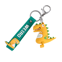 Card set key chain couple pendant car key chain men and women cute ins Net red key ring ring bag hanging