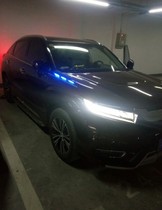 Canopy Retrofit turn light Machine cover Decorative Lights Crown Track Engine Cover Leaf board turn lights retrofit the engine lid