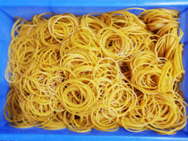 Rubber band 30mm rubber ring Cowhide rib Rubber ring Rubber ring White 50mm white yellow optional