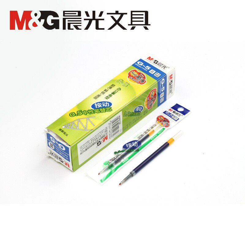 Press-in-motion pen core 0 5mm 5mm morning light by moving refill G-5 Morninglight k-35 refill