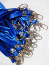 ID card cover Lanyard 1 0 Gold lanyard Card cover Exhibition card badge badge Representative card Blue red Green yellow