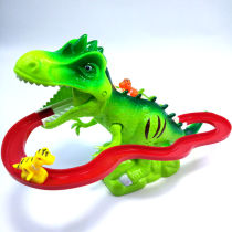 Electric track toy climbing stairs children children children Dinosaur Train puzzle Baby 6-12 months 1-3 years old baby 5