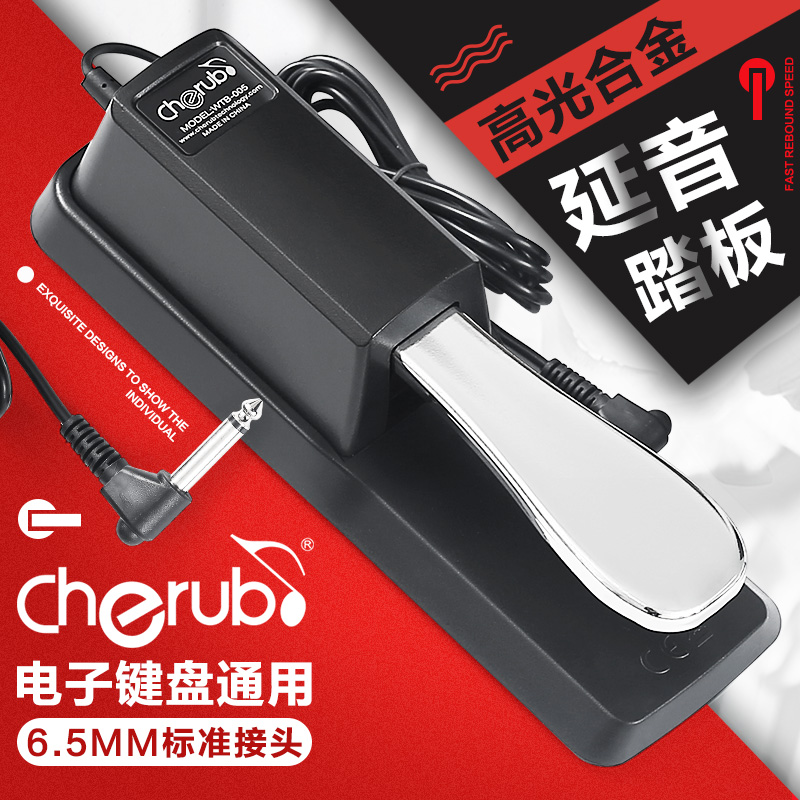 Angel cherub electronic organ electronic organ universal sustain pedal WTB-005 metal pedal