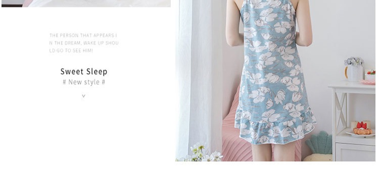 Áo vest mùa hè nữ cotton ngắn tay mùa hè Váy sinh viên Hàn Quốc XL quần lửng nữ dễ thương đầm mặc ở nhà
