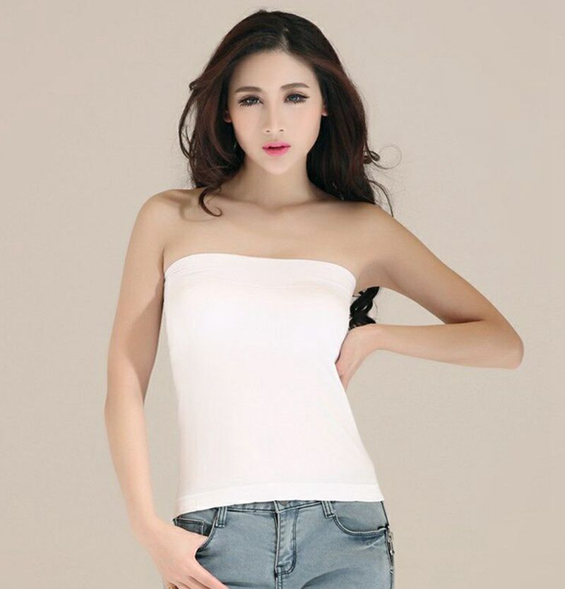 Mùa đông nhiệt đồ lót phụ nữ dày cộng với nhung áo cưới cotton phía dưới quấn ngực gợi cảm ống top bra dài sinh viên áo lót trẻ em