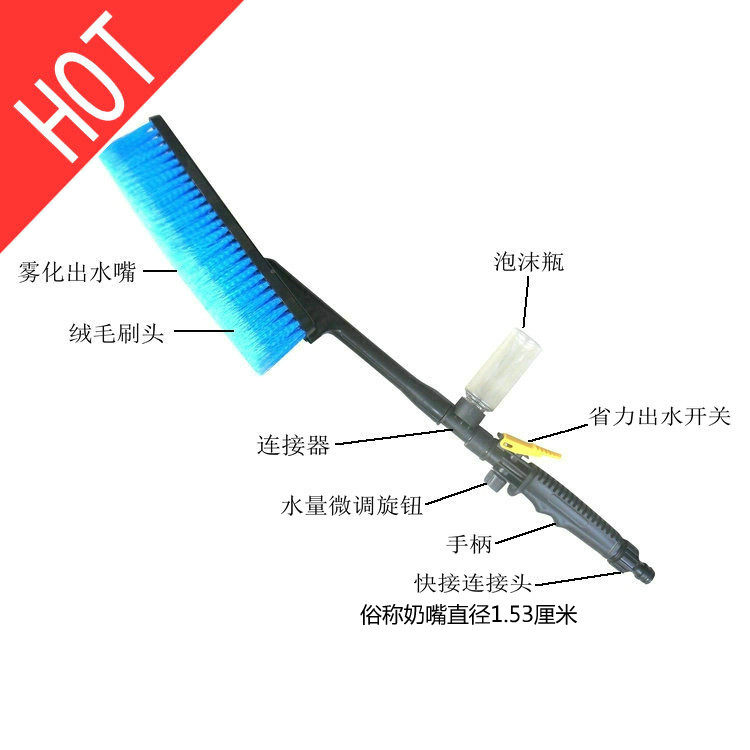 Car wash brush brush brush car wash toolDust brush brush brush brush waterway car van brush brush