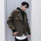 Mùa thu và mùa đông áo len nam xu hướng ngắn Phiên bản Hàn Quốc của áo khoác lửng bf Anh áo gió đẹp trai Nizi áo khoác dạ nam