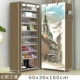 Tủ giày đặc biệt cung cấp lắp ráp đơn giản kinh tế ký túc xá sinh viên không gian đa chức năng không gian hộ gia đình bụi nhiều lớp giá giày - Kệ tủ kệ