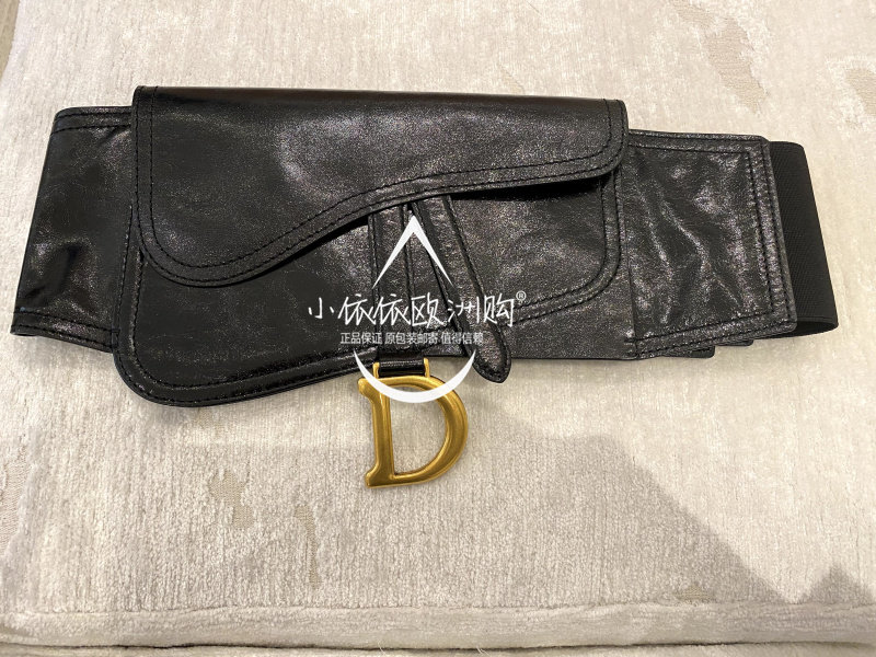 Europe DIORIo Dioco Classic style ladies belt strap small sheep leather saddle with B0049CNOH