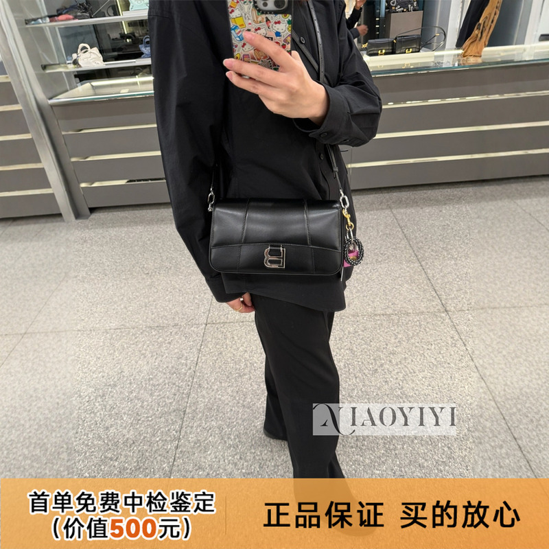 10% off Balenciaga Hourglass Women's Bag 25 New Model European Purchasing Agent Shoulder Bag