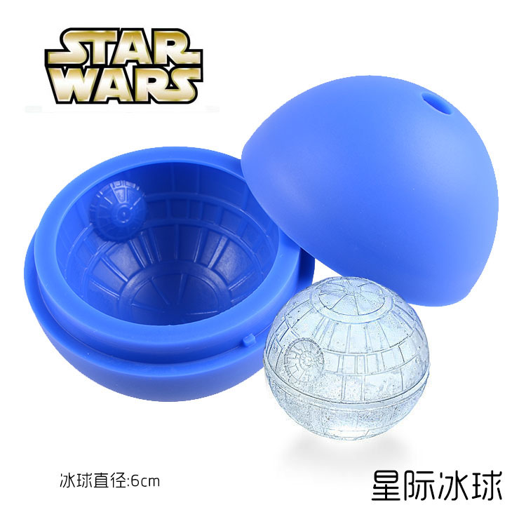 Star Wars Silicone Gel Hockey Death STAR WARS Ice Death Star Ice Box Food Mould