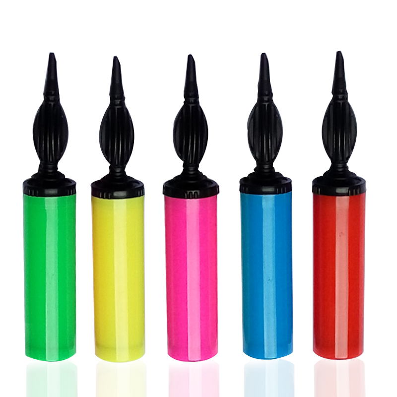 Balloon Inflator inflator strip Inflator Strip Aluminum Foil Mesh Red Transparent Popo Ball Blow Balloon push bidirectional