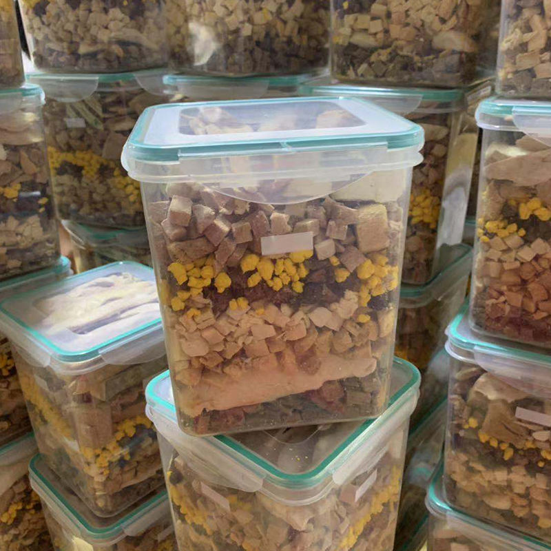 Kitty Snacks Freeze-dried Chicken Grain Chicken Breast puppies puppies Pets Pets Nutrient Calcium Supplement Fatter Cat Food Barrel Bags